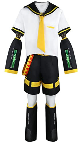 Bleoavre Vocaloid02 Kagamine Rin Cosplay Kagamine Len Costume d'Halloween (homme, S)