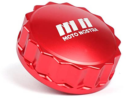 MOTO NOSTRA Tankdeckel CNC rot kompatibel für Vespa GTS 125, 150, 250, 300 HPE, Super Tech, Primavera, IGET, Touring