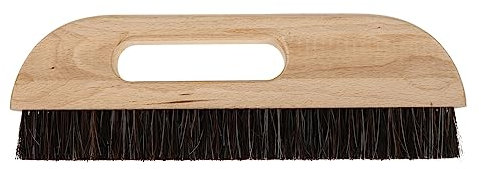 jojofuny Wallpaper Brush with Beech Wood Handle and Dense Bristle Hair, Large Sized Wall Covering Mural Tool for Painting and Decorating Walls