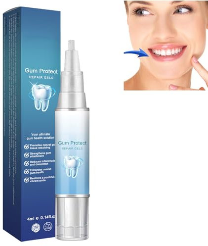 Schutzgel für das Zahnfleisch, Gum Shield Therapy Gel, Therapie Gel, therapeutisches Gel für Zahnfleisch, Gum Protect Repain Gel zum Schutz des Zahnfleischs, Zahnfleischwachs-Tropfen