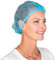 300 Pack Universal Disposable Hair Nets for Women & Men - Non Woven Breathable Hairnets for Kitchen, Salon, Hospital - Premium Hygienic Hair Nets for Catering, Cooking, Hair Styling, Surgery - Blue