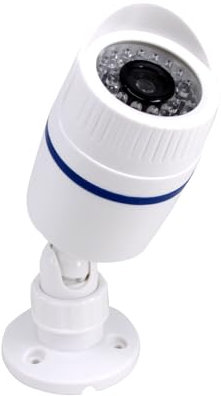 Cúpula simulada falsa de vigilancia simulada con pilas, cámara de seguridad CCTV para interiores y exteriores con luz LED