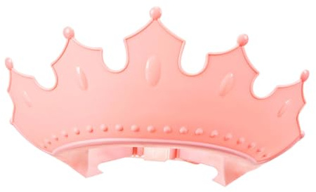 HAMPPLIES Verstellbare Duschhaube aus Weichem Wasserdichtem mit Augenschutz und Ohrenschutz Badehaube für Junge Mädchen und Kleinkinder Schützt vor Shampoo und Wasser Beim Haarewaschen