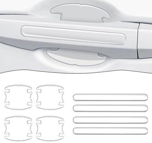 8-Teiliges Schutzfolien-Set für Opel Astra K 2015-2021 2022 2023 2024 2025 Astra K, Türgriff Und Türmulde Kratzschutz, Autotür Griffe Aufkleber, Kratzfest Abriebfest