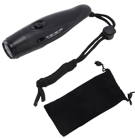 BuyWeek Sifflet Électronique, 3 Tons 125 DB Sifflet d'Arbitre Portable Fonctionnement à Une Main Sifflet de Sport pour Arbitres, Entraîneurs, Camping en Plein Air, Basketball et Football