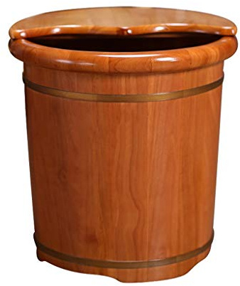 vasca per pedicure, Secchio for vasca da bagno in legno puro, fatto a mano, accessori for sauna for vasche for pediluvio, barile for rilassante for i piedi
