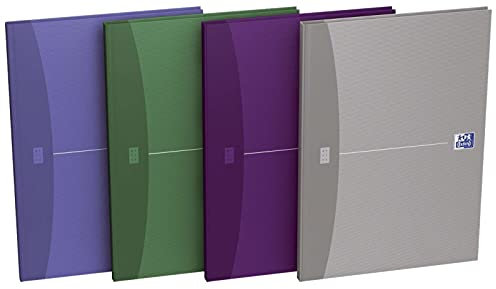 Oxford Office Buch - gebunden, DIN A4, 96 Blatt, kariert