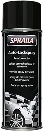 Schwarz Matt Lackspray 500Ml Spraydose Autolack Sprühlack 300 921 Spraila