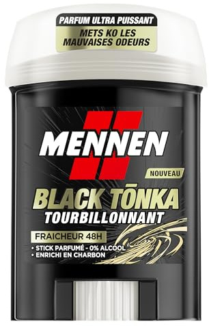 MENNEN Déodorant Stick Black Tonka 60ml