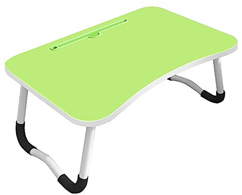 Tisch fürs Bett, Laptop-Schreibtisch, klappbarer Tabletttisch, klappbarer Ständer-Schreibtisch, tragbarer Laptop-Betttablett-Tisch, zum Schreiben, Lesen, Arbeiten am Bett/Couch/Sofa,B-Grün