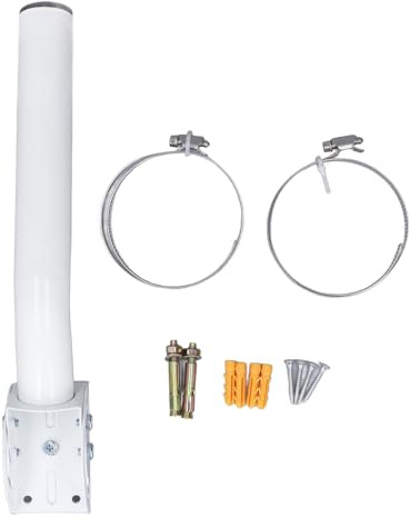 Yunir Pivot Roof Mount, Adjustable Starlink Pole Mounting Kit, Weather Proof Pivot Mounting for Starlink V2, Starlink Internet Kit Satellite, Wireless Bridge, Weather Station