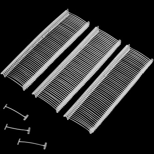 Yesallwas 5000 Pcs 25mm Tagging Gun Barbs Tag Attachments Fasteners Price Label Pins for Tagging Gun (25mm)