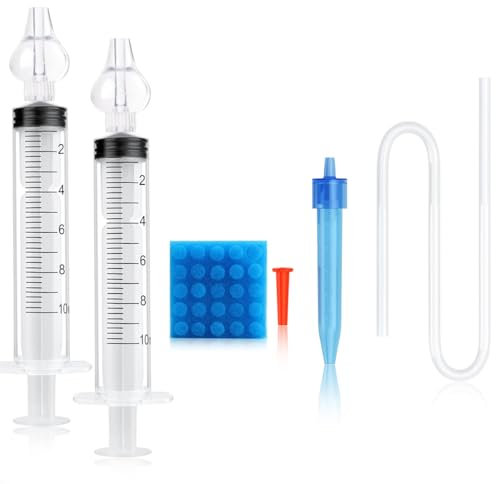 Baby Nasendusche, mit 20 zusätzlichen Hygienefiltern, Baby Nasensauger Hygienefilter, Nasenspülung Kinder Tragbares, für Babypflege, Sicherer und Komfortabel