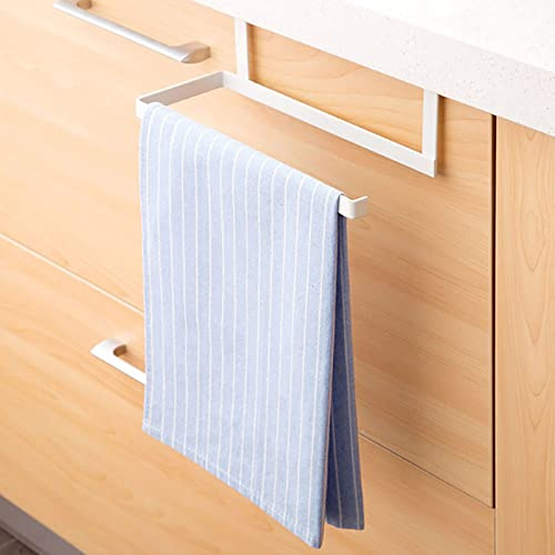 Küchenrollenhalter Ohne Bohren Kuchenroller Halter, Praktisch Rollenhalter Unter Schrank Für KüChe Aufbewahrung & Organisation KüChenrollenhalter Wand, Schranktür Lagerung Weiß (1)