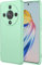 Funda Carcasa de Silicona Líquida para Honor Magic 6 Lite 5G / Honor X9B 5G, Interior de Microfibra Antigolpes Protección Gel Ultra Suave de Goma a Prueba de Choques y Arañazos FSUA (Verde)