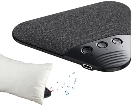 Altoparlante del cuscino, Dispositivo di Mini E Portatile, Cassa del Cuscino per Persone che Dormono sul Lato, per Adulti, Uomini, e Famiglia