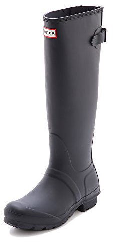 Hunter Original Back Adjustable W24893-NAVY - Botas para mujer, Azul, 43
