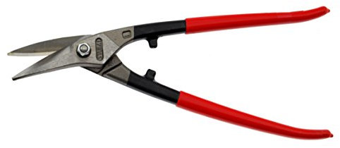 STUBAI Kombi-Blechschere, links, 280 mm – PVC-isoliert, präzise & langlebig für Metallbleche, geschwungene & gerade Schnitte, ergonomischer Griff, robust & hochwertig für Handwerk & Industrie