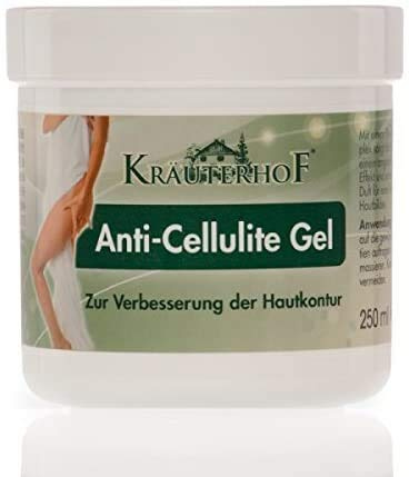Gel anti-cellulite effet chauffant Contient de la caféine et de la carnitine pour un effet lipolytique PACK DE 2 X 250 ML
