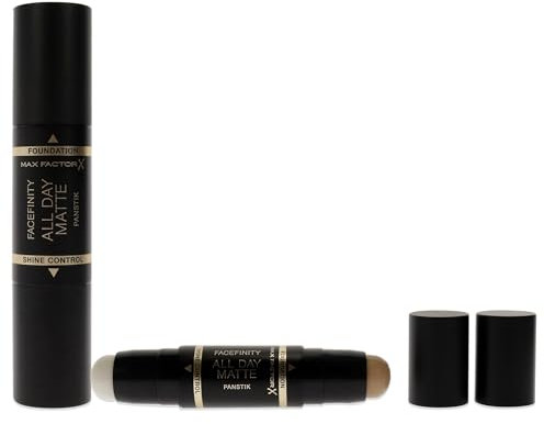 Max Factor Facefinity All Day Matte Panstick Foundation - 70 Warm Sand For Women 0.38 Oz Foundation, 11 g