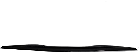 Universal Dachheckspoiler Lippe Heckflügel Gummi Glänzend Schwarz für Auto