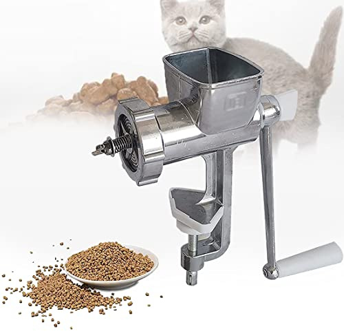 Pellet-maschine Mit Manueller Zufuhr, Pet Bait Granulator Pelleter, Mit 2/3/4/5/6 Mm Edelstahlformen Optional, Für Die Verarbeitung Von Haustieren, Geflügel, Fischen, Hunden,6.0mm
