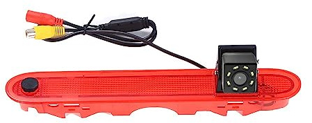 Einparkhilfe Auto Kamera 8 LEDs Nacht Visionen Super HD Farbe Bremsleuchte Rückfahrkamera Ersatz für Renault Kangoo II 2007-2021/Mercedes-Benz Citan Tourer W415 Micro Camper 2012-2021