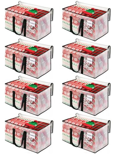 BlissTotes Moving Bags, 76L 8-Pack Storage Bags, Moving Boxes