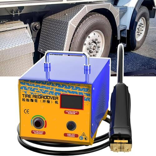 ExoticaBlend Machine de Rainure des Pneus de Tracteur, Outils de Rainure de la Machine de Pneu, Machine Chauffée de Rainure dePneu de Camion, Outil de Rainure de Pneu
