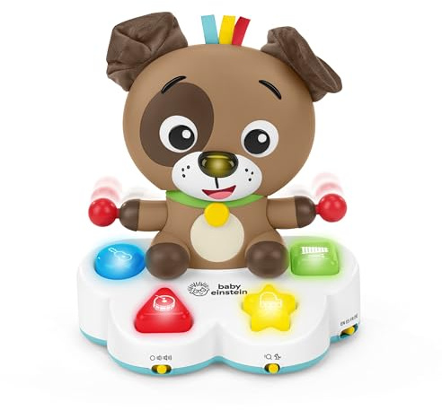 Baby Einstein, Jouet Musical Drum & Learn Dean, Tambour Multisensoriel pour Les Enfants de 6 Mois et Plus