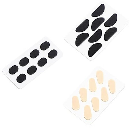 SEWOART 40paare Rutschfeste Brillen Nasenpads Antirutsch Nasenpolster Für Komfort Und Stabilität Selbstklebend Für Brillen Und Sonnenbrillen Verschiedene Stile