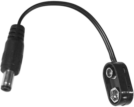 QUMIIRITY Netzteil Für Gitarrenpedale Und Effektgeräte Tragbares 9v Dc Stromkabel Mit Usb Ladefunktion Externem Positiven Pol Internem Negativen Pol Kompatibel Für Effektpedale Und Musikinstrumente