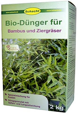 Dünger für Bambus und Ziergräser Schacht 2 kg