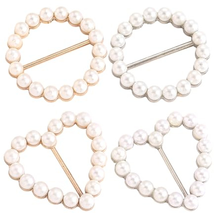 Anneau De Foulard Fermoir Perles Accessoires Bijoux