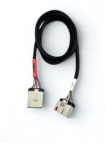 AVRGT RP1226 Extension Cable, 8ft Male to Female, 20AWG Power & Data Harness for Telematics, GPS, ELD, Fleet Systems