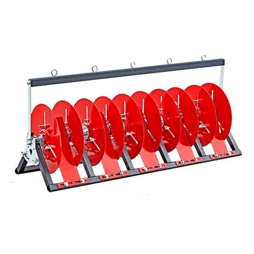 Distributore di cavi pieghevole, carrello portaoggetti per cavi sfusi, ideale per uso elettrico, industriale e al dettaglio, organizza fino a 5 bobine