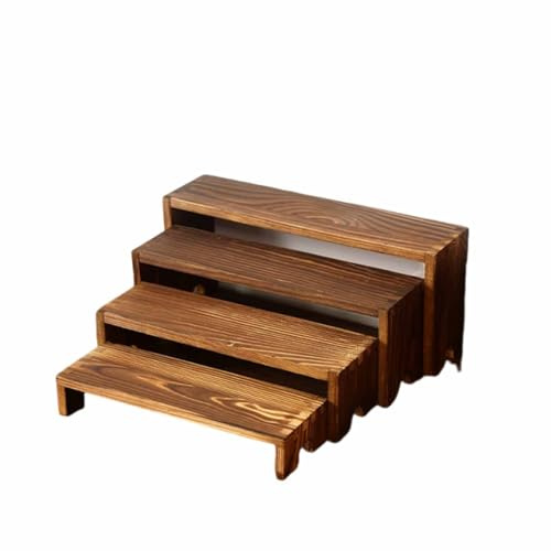 SUIOPPYUW Supporto per espositore a strati Supporto per espositore Base liscia Struttura antiscivolo Decorazione per la casa Torta nuziale, 4 pezzi