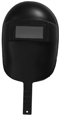 TOBBOMEY Welding Face Mask Welding Face Lightweight Reliable Plastic Protective Gear and Grinding