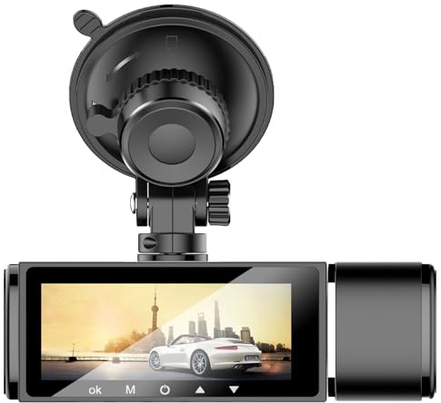 Veicolo Cruscotto Telecamera Registratori Auto Sorveglianza Auto Ad Alta Risoluzione 3.1 Pollici Monitor di Parcheggio Visualizzazione in Tempo Reale Monitor di Parcheggio