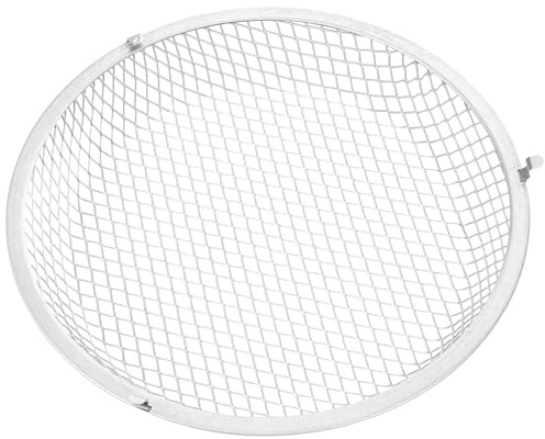OHPHCALL Cubierta de Lámpara para Reptiles de 8,5 Pulgadas, Red Metálica Anti-escaldaduras Resistente al Calor, Protector para Lámpara de Calefacción en Terrarios, Suministros para