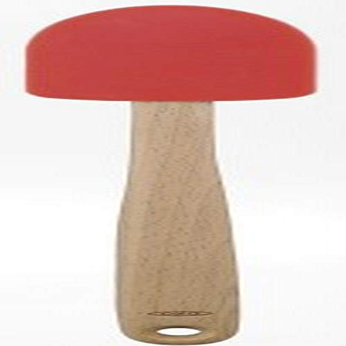 OXO Good Grips Löffelspatel aus Holz, Silikon, Kirschrot