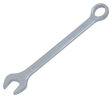 Neilsen CT0188 24mm Combination Spanner Metric Hand Tool Satin Finish Combination Spanner 24mm