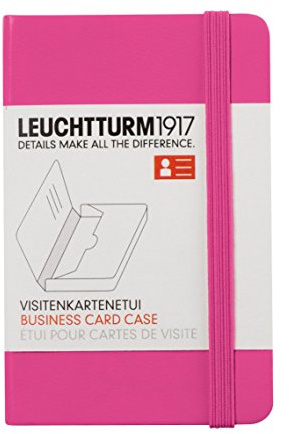 Leuchtturm1917 350142 Visitenkartenetui, neu rosa