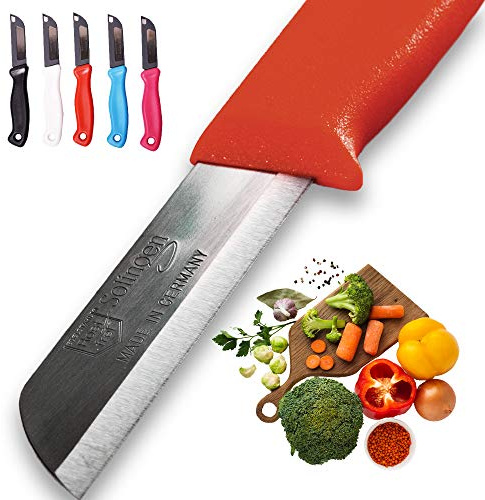 Solingen - 5 coltelli prodotti in Germania, multiuso per frutta e verdura, da tavola, molto affilati, durevoli, in acciaio inox