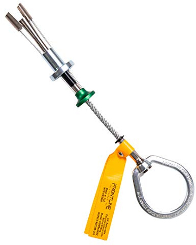 Reusable Concrete Anchor 5k with Swiveling D-Ring | Removable Trigger Anchor | ANSI, OSHA & EN Compliant | Built tough, rugged and corrosion resistant