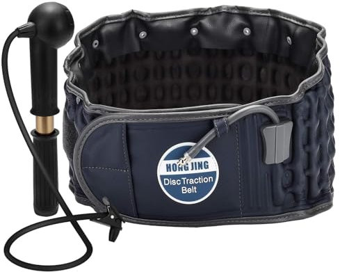 HONGJING Decompression Back Belt for Lower Back Pain Relief- Spine Reset Device Lumbar Support for Lifting, One Size Fits 29-49 Waist