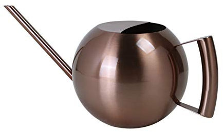 KASUK House Plant Water Can Stainless Steel Watering Pot Gardening Potted Small Watering Can Use Handle for Watering Plants Flower for Indoor Plants (Color : Antique Brass)