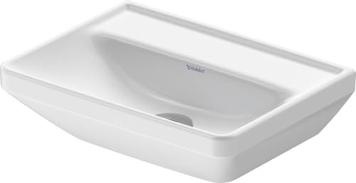 Duravit D-Neo lave-mains, 450x335 mm, sans trou pour robinet, sans trop-plein, 073845007, Coloris: Blanc avec Wondergliss