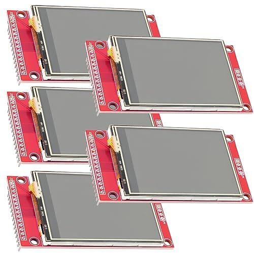 AZDelivery 5 x 2.4 Zoll LCD TFT Touch Display - Kompatibel mit Arduino und Raspberry Pi - 320 x 240 Auflösung, ILI9341 Treiber, SPI Schnittstelle