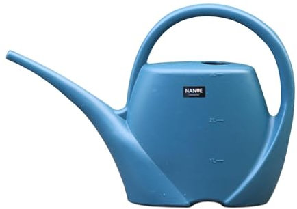 Folpus Gießkanne, Haushaltsgießkanne, Blumentopfflasche, PP, 3 l, Wiederverwendbare Blumengießkanne für Zuhause, Outdoor, Bewässerung von Pflanzen, Blau B